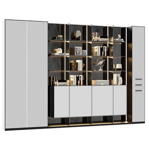 <b>Rustic</b> Living Room Sideboard with Wine Storage No-Paint Craftsmanship Factory Direct - Product Image 5