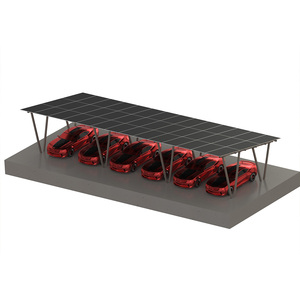 Système de montage de carport solaire en aluminium anodisé avec angle d'inclinaison de 0 à 60 degrés - Product Image 2