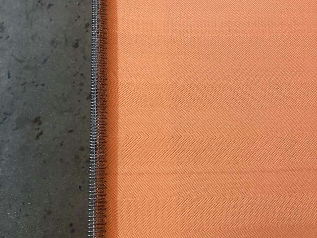 Factory Custom Orange Polyester Woven Filter Cloth Wear-Resistant High Desulfurization Pressure 99% Liquid Filter Filter