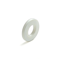Joint renforcé en PTFE, Rondelle de bride haute épaisseur, Bague d'étanchéité résistante à la chaleur, Entretoise d'ajustement à quatre fluorures
