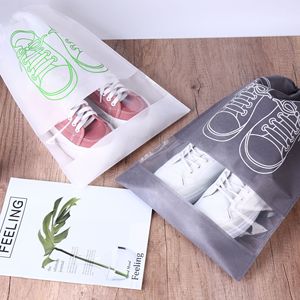 Bolsa de almacenamiento deportiva para zapatos, bolso de viaje con cordón, a prueba de polvo, impermeable, logotipo personalizado, nuevo producto, práctico - Product Image 6