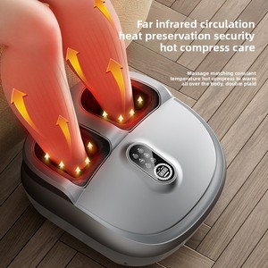 Masajeador de pies por infrarrojos Multifuncional Amasado Vibración Airbag Envoltura Calefacción Máquina de masaje de pies dirigida Función musical - Product Image 2