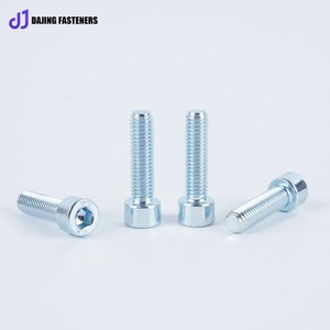 <span class=keywords><strong>Din912</strong></span> lớp cường độ cao kẽm mạ thép Metric <span class=keywords><strong>Hex</strong></span> đầu vít & bu lông M3-M10 x 8/16/20/25/30 - Product Image 2