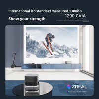 Projecteur J10S Pro Android DLP 1080P compatible 4K, 5000 ANSI Lumens, pour cinéma maison, grand écran, chambre et salon