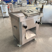 Machine de découpe automatique verticale commerciale à faible MOQ pour viande fraîche en bandes et en cubes