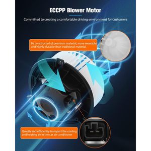 ECCPP มอเตอร์โบลเวอร์ AC 12V สำหรับบูอิค อังกอร์ เชฟวี่ โซนิค เชฟโรเลต แทร็กซ์ HVAC ฮีตเตอร์อะไหล่ทดแทน - Product Image 5
