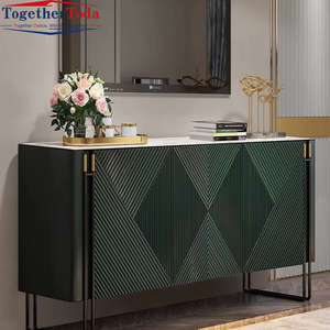 Mueble de Entrada con Zapatero de Diseño Contemporáneo y Minimalista, Estilo Madera, para Sala de Estar - Product Image 3