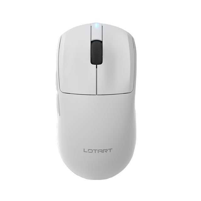 PAW3395 Sensor 8000HZ Polling Rate Custom Logo Programmable OEM Ultra Light Hollow Skeleton 2.4Ghz Wireless Gaming Mouse