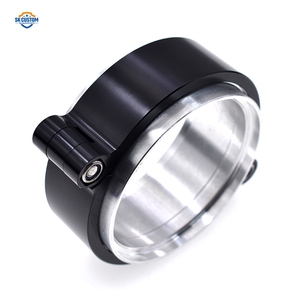 2 2.5 3 3.5 4 Inch Universal Aluminum <strong>Quick</strong> <strong>Release</strong> HD V-Band <strong>Clamp</strong> for Throttle Body Intercooler Turbo Pipe - Product Image 3