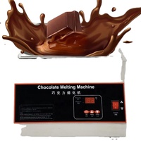 Machine à tempérer le chocolat 500W avec une capacité de 12kg Nouveau fondeur de chocolat à base de lait Température réglable