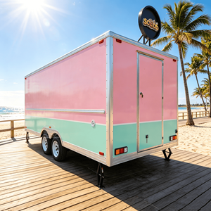 Camion de restauration mobile professionnel avec fenêtre de service, équipé pour la vente de poulet frit, certifié DOT - Product Image 1