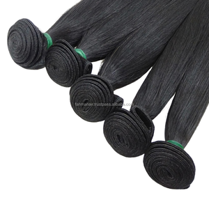 Extensions de cheveux naturels, perruque en dentelle sans couture, style double trame, cheveux raides, mèches de cheveux vierges Remy 100% humains - Product Image 1