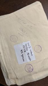 Exportación Grado 40x60/68x68 Tela de algodón Greige 46 pulgadas Tejido peinado Tejido teñido liso para camisas al aire libre Fabricación de prendas - Product Image 2