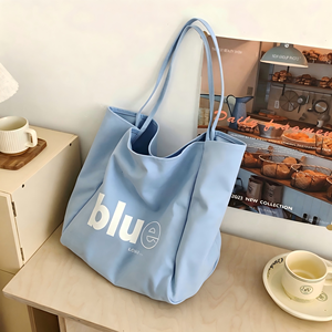 Custom Logo Eco Friendly Shoulder <b>Bag</b> Lightweight Medium Reusable Grocery Shopping Cloth <b>Bags</b> Natural Cotton Canvas Tote <b>Bag</b> - Product Image 4