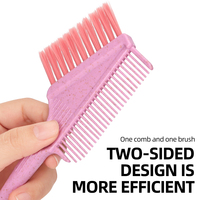 Ensemble d'outils professionnels pour la coloration des cheveux 3 bols + brosse + peigne + applicateur pour la coloration et le décoloration des cheveux en salon et à domicile