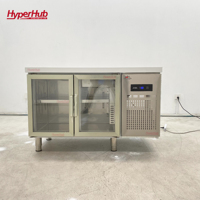 Réfrigérateur de travail en acier inoxydable commercial à refroidissement direct sous comptoir pour la cuisine de restaurant