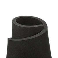 Feuilles de mousse EVA adhésives, matériau de protection filtrant et d'étanchéité en rouleau, forme personnalisée, étanche, pour l'électronique, l'automobile, OEM, NOIR