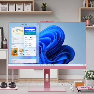 Multi-Stand 23,8 pulgadas Amd All-in-One Business IPS Computer Pink-color AMD-<span class=keywords><strong>Ryzen</strong></span> <span class=keywords><strong>5</strong></span>/7 16/8RAM 256/512SSD Pantalla táctil Office Aio <span class=keywords><strong>PC</strong></span> - Product Image 1