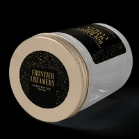 Étiquette personnalisée imperméable pour pot de crème de soin de la peau