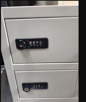 Casier à téléphone en métal haute sécurité UTOP avec serrure à combinaison, couleur personnalisable, pour écoles, gymnases publics et rangements