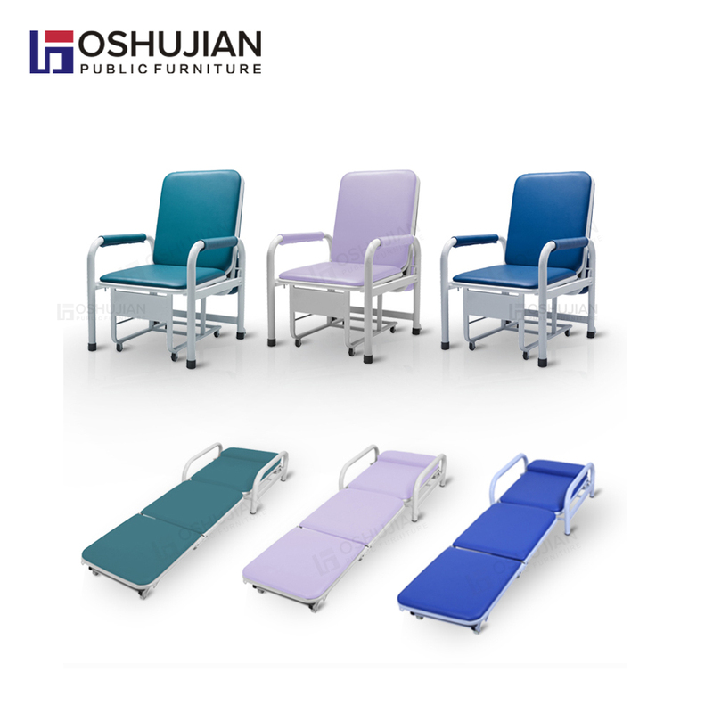 Hospital Ergonomic Metal Upholstered Waiting Room