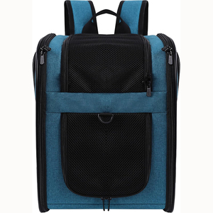 Transportín para Mascotas, Gatos y Perros Medianos a Grandes (Más de 9 kg) y Perros Pequeños - Carga Superior, Portátil y Plegable - Product Image 1