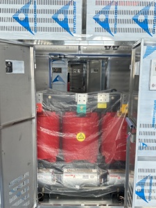 หม้อแปลงไฟฟ้าแบบแห้งชนิดฟลายแบ็คสองชั้น 2500KVA 2000KVA 10KV/6KV สามเฟส แบบสเต็ป สำหรับระบบจ่ายไฟฟ้าแรงสูง พร้อม OLTC สำหรับใช้งานภายในอาคาร - Product Image 6