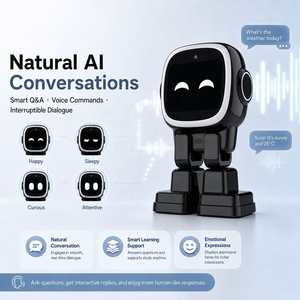 Robot de bureau interactif éducatif IA pour usage domestique : Jouet d'apprentissage précoce pour les caractères chinois, le Pinyin et l'<span class=keywords><strong>anglais</strong></span> - Product Image 4