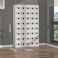 Casier intelligent pour téléphones portables à 40 compartiments, armoire en acier avec serrure à clé, durable et étanche, pour écoles, gymnases, personnalisable, certifié CE