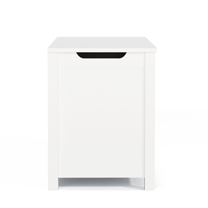 <span class=keywords><strong>Coffre</strong></span> de rangement en bois <span class=keywords><strong>blanc</strong></span> avec charnière sécurisée, organisateur de rangement pour enfants pour jouets, livres et accessoires de salle de jeux - Product Image 6