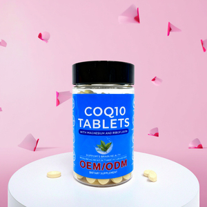 โคเอนไซม์ <span class=keywords><strong>Q10</strong></span>ยาเม็ดสูตรบริสุทธิ์จากธรรมชาติและมีประสิทธิภาพสูงอาหารเสริมพลังงานประสิทธิภาพสูง - Product Image 2