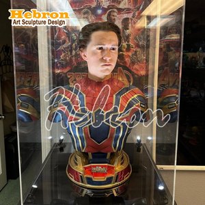 Sculpture Avengers Spider-Man en FRP, héros <span class=keywords><strong>de</strong></span> film Hulk Iron Man, ornements Marvel - Product Image 6