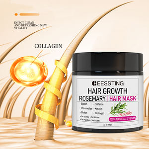 มาส์กบำรุงผมสูตรเข้มข้น ออร์แกนิค ช่วยเติมความชุ่มชื้น ซ่อมแซมเส้นผม ด้วยไบโอติน โรสแมรี่ และเคราติน สำหรับขายส่ง - Product Image 3