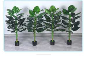 Vente directe anémone dispersée Simulation plante forêt tropicale humide vert Pot décoratif artificiel tournesol <span class=keywords><strong>arbre</strong></span> <span class=keywords><strong>arbre</strong></span> - Product Image 6