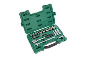 Juego de Llaves de Tubo SATA 09005 de <span class=keywords><strong>23</strong></span> Piezas de 1/2" (12.5mm) con Mango de Trinquete |   6 juegos/caja |   <span class=keywords><strong>Kit</strong></span> de Herramientas para Reparación de Automóviles - Product Image 5