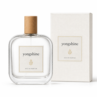 Vente en gros de flacons de parfum en verre de luxe 30ml 50ml 100ml, flacon de parfum vide personnalisé pour l'emballage de parfum