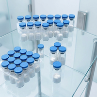 Expédition Rapide Vente Directe Usine Grande Disponibilité Poudre de Peptides Lyophilisés GHK-CU Peptide GHK-Cu 10mg le Plus Vendu Matière Première Cosmétique