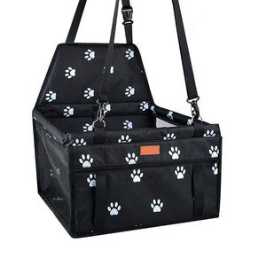 SUNNUO nouveau siège d'appoint pour chien de compagnie respirant et pliable panier de voiture pour animaux de compagnie petits et moyens animaux de compagnie impression voiture siège Portable - Product Image 1