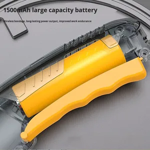 מספריים חשמליות קטנות נטענות ממתכת עם סוללת ליתיום לחיתוך מהיר של בדים ועור, מכונת חיתוך חשמלית - Product Image 2