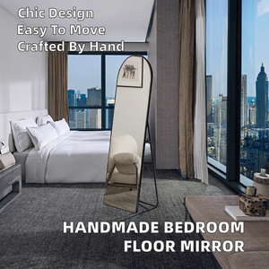 Handmade kính hiện đại sàn gương kim loại đóng khung phòng ngủ di động mặc quần áo tường treo trang trí nội thất khách sạn kỷ niệm nhà - Product Image 5