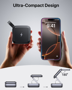 Cargador Inalámbrico Magnético <span class=keywords><strong>3</strong></span> en 1 Plegable, Estación de Carga Rápida Desmontable de 15W para iPhone, <span class=keywords><strong>Apple</strong></span> Watch y <span class=keywords><strong>AirPods</strong></span> - Product Image 2