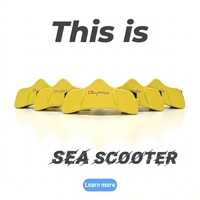 Scooter sous-marin Citymaye à double moteur, 2 vitesses, 40 min d'autonomie, 120 pieds, support caméra, Seabob, pour la plongée en apnée, la plongée sous-marine, la natation