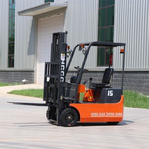 Carretilla elevadora eléctrica de cuatro ruedas con precio barato 1,5 2 2,5 3 toneladas Paleta hidráulica Batería portátil Carretilla elevadora eléctrica - Product Image 3