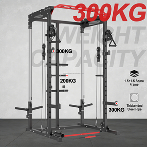 Attrezzatura per Allenamento di Forza Tutto in Uno per Casa, Macchina Smith Regolabile per Chest Fly - Product Image 3