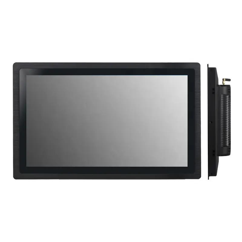 Hersteller Wasserdicht 10 12 15 17 19 21 Zoll industrieller lüfter loser Touchscreen in einem Panel-PC