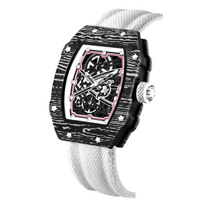 Nuevo Reloj de Cuarzo Metálico con Forma de Barril de Vino para Hombre 2026, Correa de Nailon, Resistente al Agua, Venta al por Mayor - Product Image 4