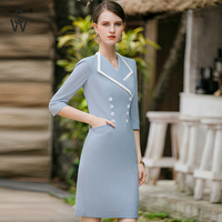 Nouvelle Collection 2024 – Costume d'Interview Élégant et Haut de Gamme pour Femme, Silhouette Droite, Idéal pour l'Été (OEM/ODM)