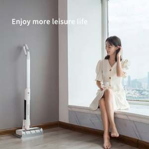 LANJI-Fregona de limpieza eléctrica portátil de 40W y CC, palo de mano OEM para uso doméstico, para fregar el suelo, para uso doméstico - Product Image 3