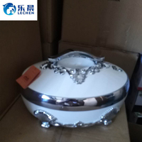Casserole en acier inoxydable ABS +, récipient chauffant pour aliments, ensemble de casseroles chaudes, pot chaud 4L/5L/6L