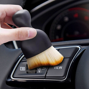 Cepillo para limpiar el polvo del interior del coche, cepillo de cerdas suaves, herramienta para lavar el coche, removedor de polvo para coche, cepillo para limpiar las rejillas de ventilación del coche, cepillo para teclado - Product Image 2